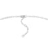Silver Mini Link Charm Chain Connector Necklace